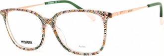 Missoni Ladies Black Rectangular Eyeglass Frames MIS0085