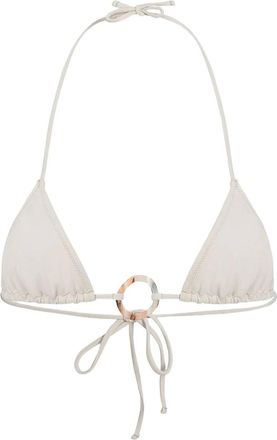 Tropic of C Top bikini a triangolo con anello - Grigio