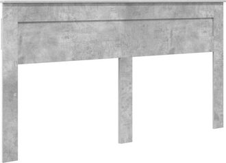 vidaXL Headboard Concrete Grey 100 cm Engineered wood vidaXL