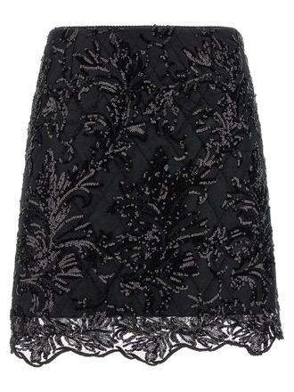 Le Twins Moni Gonne Nero-Donna