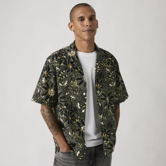 Levi's Sunset Camp Shirt - Mens - 2XL - Black