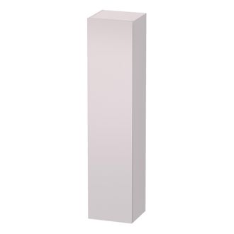 Duravit Duravit L-cube Armario Alto, Anchura 400mm, Profundidad 363mm, 1 Puerta, Bisagra Derecha, Color: Blanco Lila Seda Laca Mate - Lc1180r8787