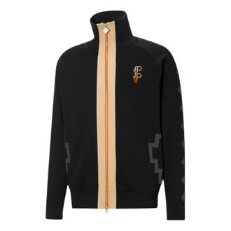 Puma x PRONOUNCE Crossover Contrasting Colors Casual Sports Knit Jacket Black 532141-01