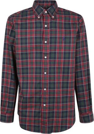 Polo Ralph Lauren Overhemden, Heren, Veelkleurig, 2Xl, Long Sleeve Sport Shirt