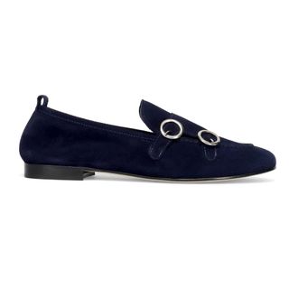Sangiorgio Loafers, female, Blue, Size: 10 US Buckled Loafer