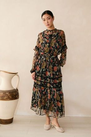 Raishma Renee Black Shirt at Nordstrom, Size 16
