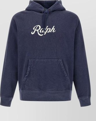 Polo Ralph Lauren vintage print hoodie drawstring hood kangaroo pocket