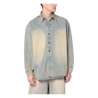 New Amsterdam Surf Association Denim Overhemd Collectie - Heren - Spijkeroverhemden - Veelkleurig - S - Denim - Overhemden