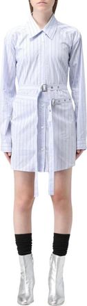 AMBUSH Striped Mini Dress with Belt