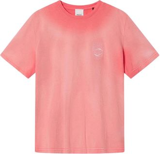 Isabel Marant Isabel Marant, T-Shirts, male, Pink, Size: XL Honore T-shirt