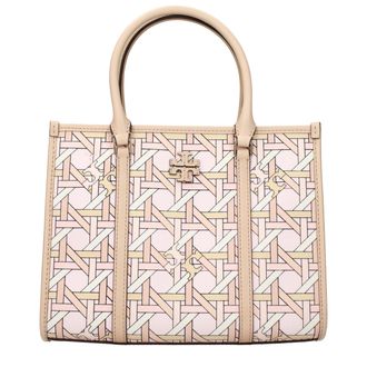 Tory Burch Pink Fabric Womens Handbag