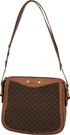 Gucci Gucci Vintage stoffen schoudertas