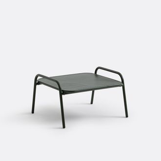 La Redoute Interieurs Lage tafel/voetsteun in aluminium, Lysa