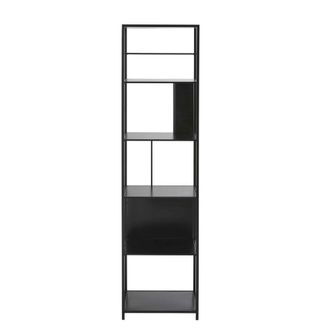 Maisons du monde Estante de acero negro L45