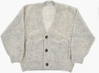 American Vintage Wool-Blend Cardigan With Patch Pockets size 11 Y