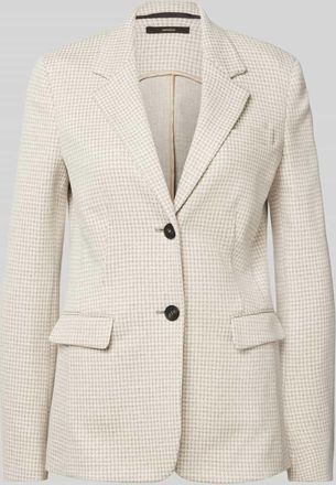 Windsor Blazer mit Brustleistentasche in Beige, Größe 38