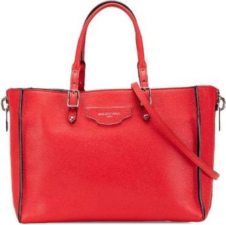 Balenciaga Pre-owned Handbags, female, Red, Size: ONE SIZE Pre-owned The Paper Mini Leather 2way Bag