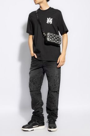 Amiri T-shirt With Logo, Mens, Black