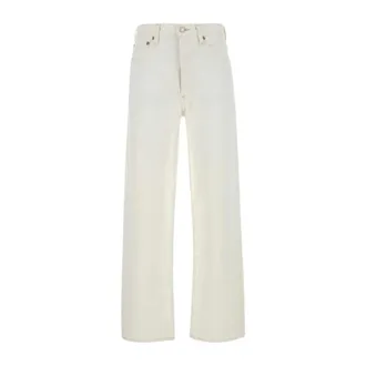 A Gold E Dames, Jeans, Wit, Maat: W28 Katoen