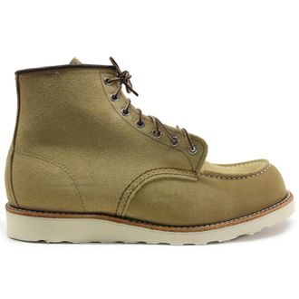 Red Wing Shoes Classic Moc Suede Mens Lace Up Boots - Hawthorne - Size:UK 10.5
