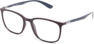 Ray-Ban Rb 7199 8444 Eyeglasses - unisex - Brillen - Paars - 54 MM - Accessoires