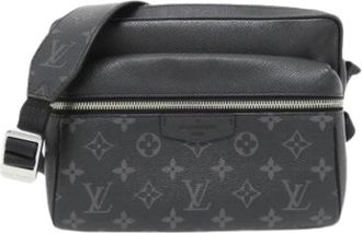 Louis Vuitton Pre-owned Vintage Schoudertas - Heren - Vintage Schoudertas - Zwart - ONE Size - Leer - Vintage