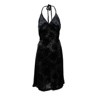 Vivienne Westwood Vivienne Westwood Gold Label halterjurk van imitatiebont - jaren 90
