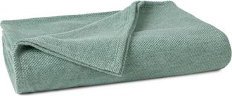 Coyuchi Sequoia Washable Organic Cotton Throw in Fern at Nordstrom, Size King/california King