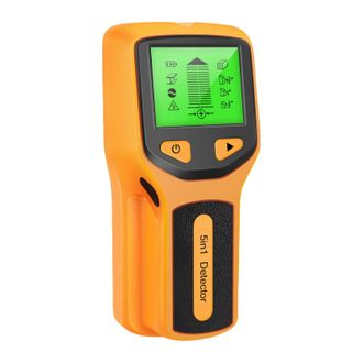 OEM Detector De Montantes De Pared 5 En 1 Con Pantalla Lcd Hd, Detector Electr&oacute;nico De Montantes Abs Para Tuber&iacute;as De Madera, Cables De Ca Y Metal (amaril