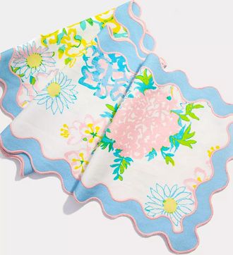 Lilly Pulitzer Printed Scallop Table Runner