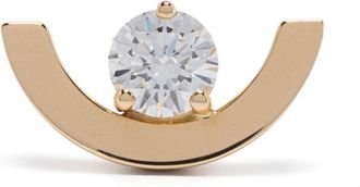 Loyal.e Paris Orecchino Intr&eacute;pide Petit in oro giallo 18kt con diamanti