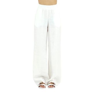Kaos Mujer, Pantalones, Blanco, Talla: L