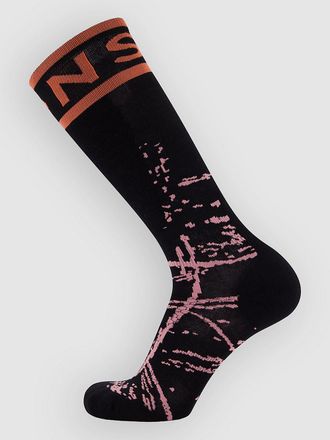 Mons Royale Merino Snow Calcetines T&eacute;cnicos negro