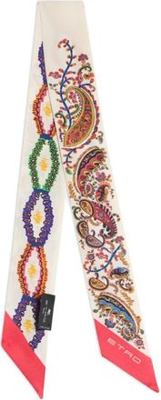 Etro Foulard a fiori - Toni neutri