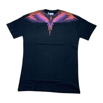 Marcelo Burlon Tops, Heren, Zwart, L, Katoen, Color Wings Jurk