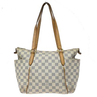 Louis Vuitton Totally Damier Beige Canvas Handbag (Pre-Owned)