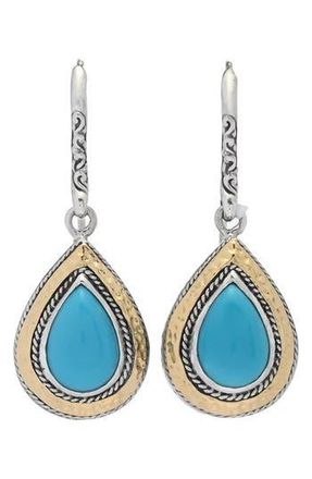 Samuel B. Sleeping Beauty Drop Earrings in Turquoise at Nordstrom Rack
