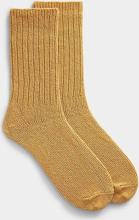 Le 31 Mens Ribbed lambswool socks