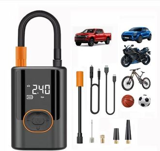 OEM Compresor De Aire Port&aacute;til Para Inflar Neum&aacute;ticos, 150 Psi, Con Man&oacute;metro Digital, Bomba De Aire Inteligente Para Veh&iacute;culos, Motocicletas, Neum&aacute;ticos 