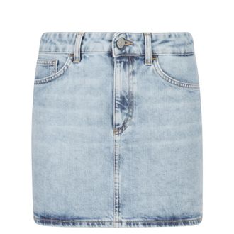 Dondup Denim Skirts, female, Blue, Size: W28 Denim Skirt