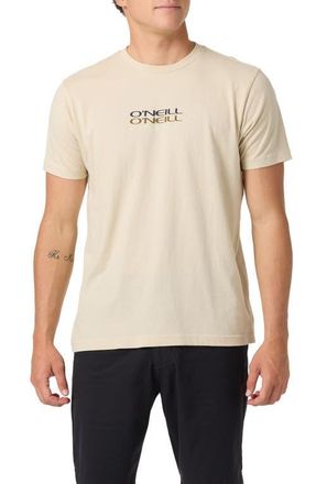 O'Neill Triple Stack Graphic T-Shirt in Light Khaki at Nordstrom, Size Large