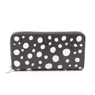 Louis Vuitton Black Noir White Monogram Empreinte Leather Long Wallet (Bi-Fold) (Pre-Owned)