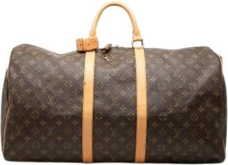 Louis Vuitton Pre-owned Keepall 55 - - Pre-owned - Donna - Marrone - ONE SIZE