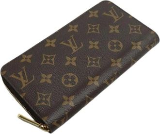 Louis Vuitton Pre-owned Wallets, female, Brown, Size: ONE SIZE Pre-owned Canvas Wallet