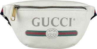 Gucci Ivory Leather Fanny Pack (Pre-Owned)