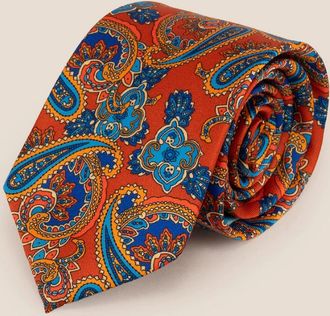Oswin Hyde Mens Print Orange