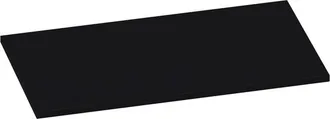 Marcel Breuer Ocean Slim topblad - 80x46x2cm - mat zwart