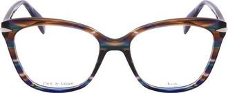 Rag & Bone Ladies Multi-Color Butterfly Eyeglass Frames RNB3077-1