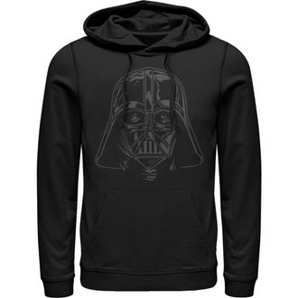 Star Wars Mens Star Wars Darth Vader Helmet Pull Over Hoodie in Black at Nordstrom, Size Xx-Large