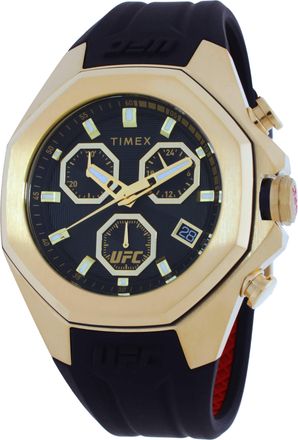 Timex UFC Street Chronograph Quartz Black Dial Mens Watch TW2W69800